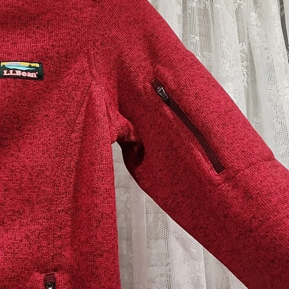 L.L.Bean Sweater Fleece Full-Zip Jacket - Picture 8 of 12
